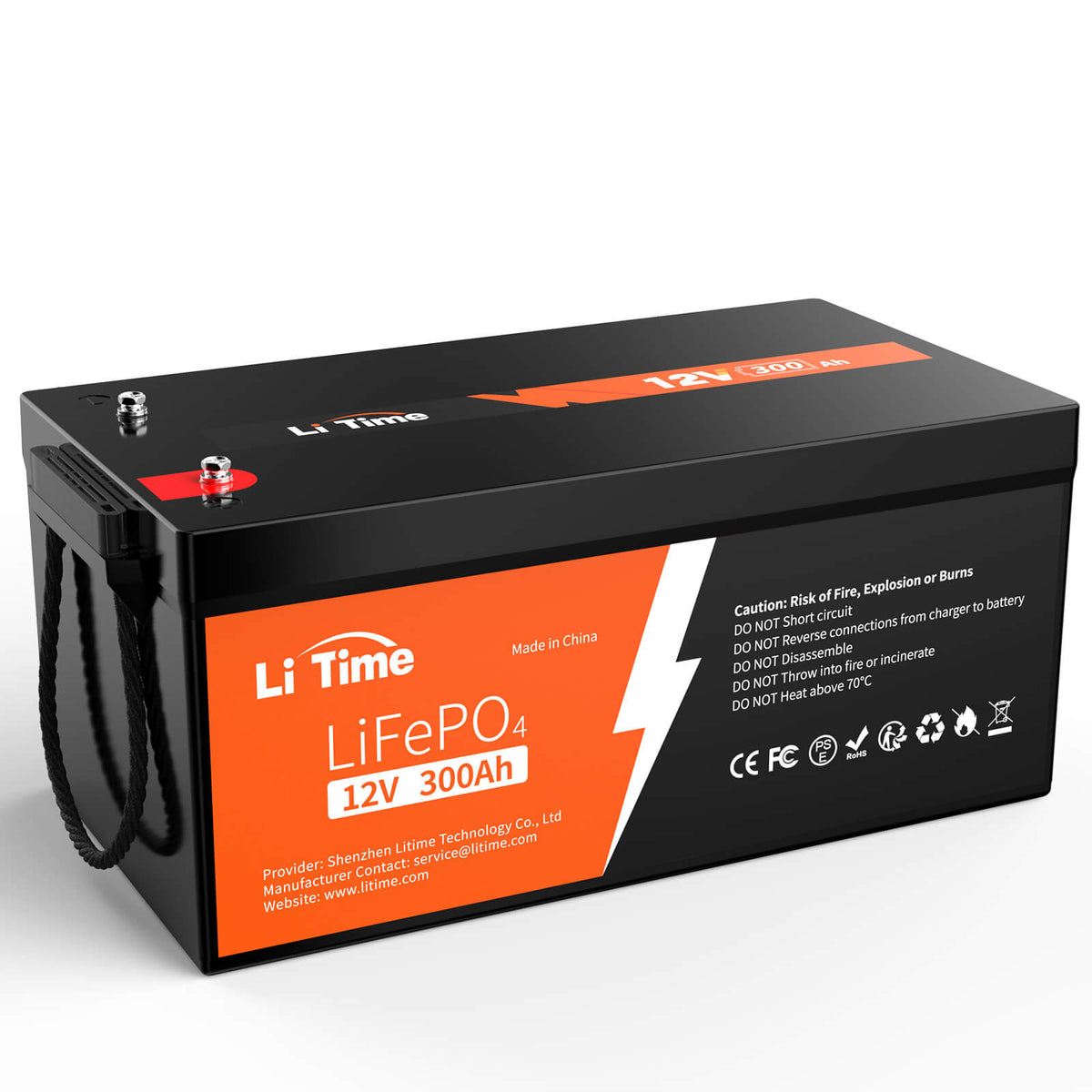 LiTime 12v 300ah LiFePO4 Battery​