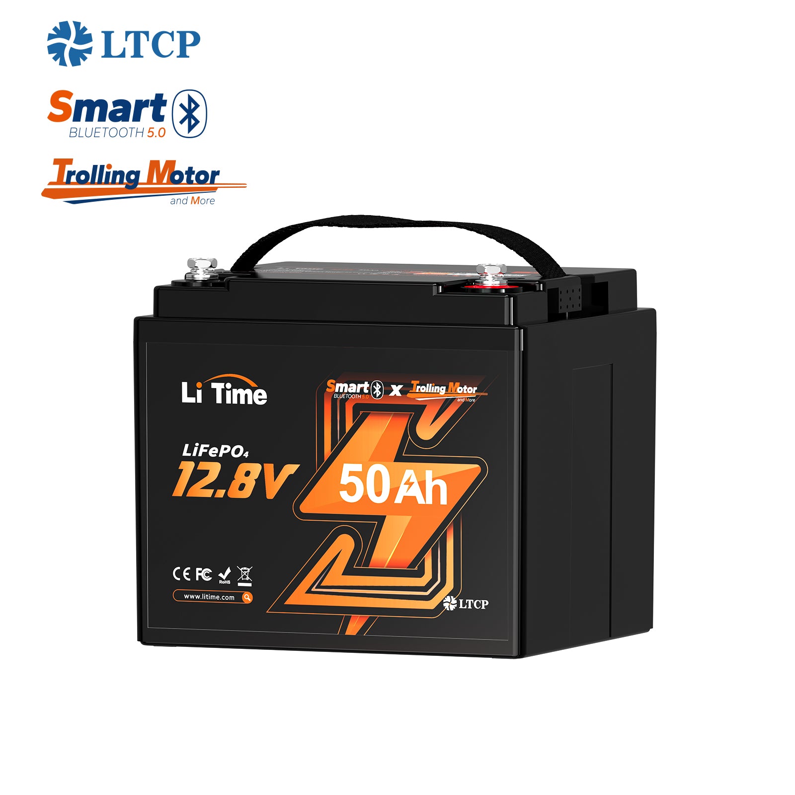 LiTime 12V 50Ah  TM LiFePO4 Lithium Batterie