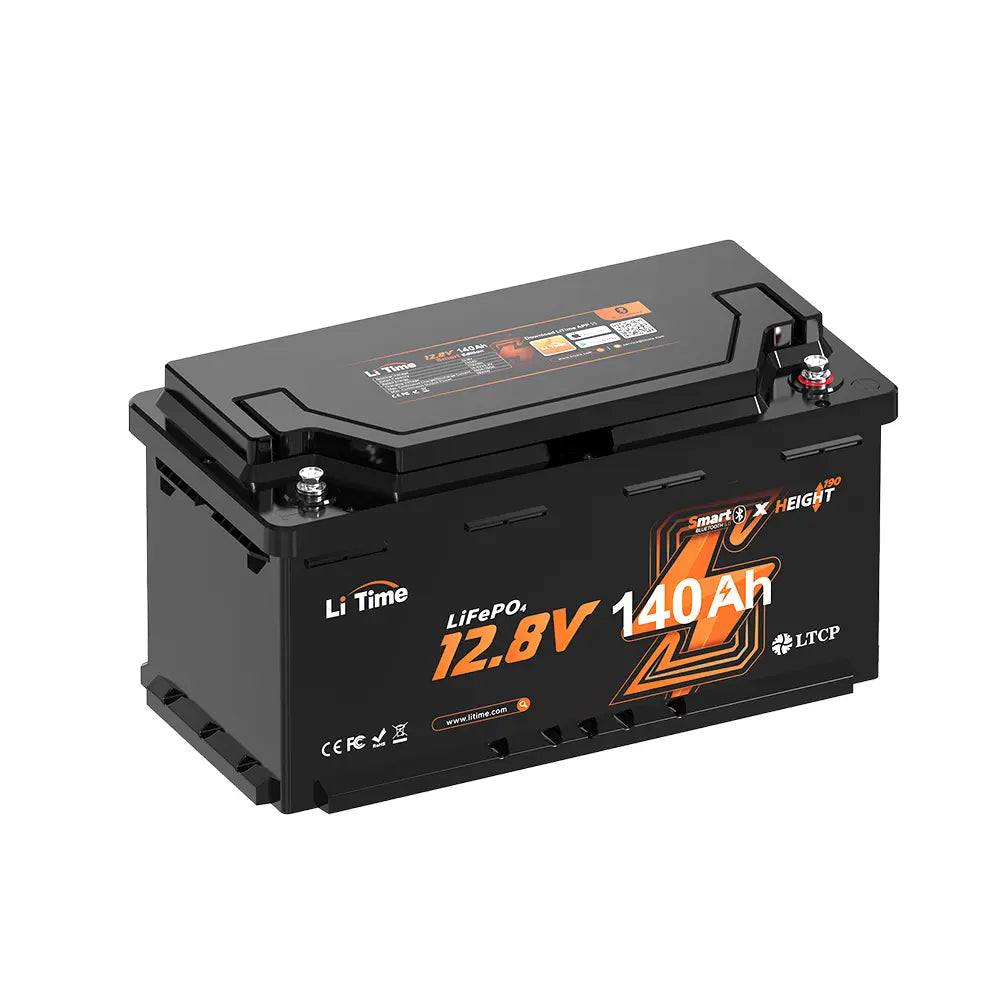 LiTime H190 12V 140Ah LiFePO4 Batterie 