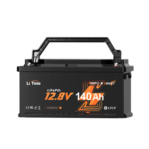 LiTime H190 12V 140Ah Batterie mit Bluetooth