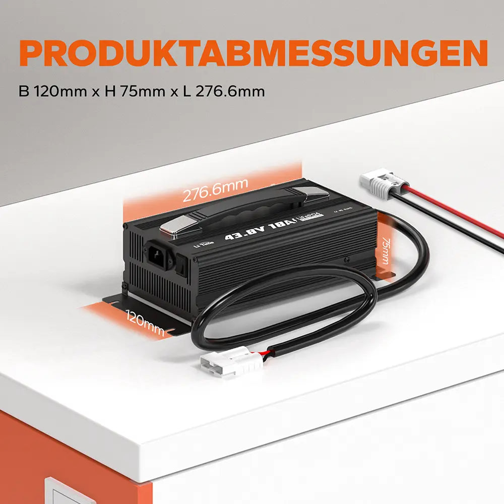 LiTime 36V/43.8V 18A Lithium Batterieladegerät