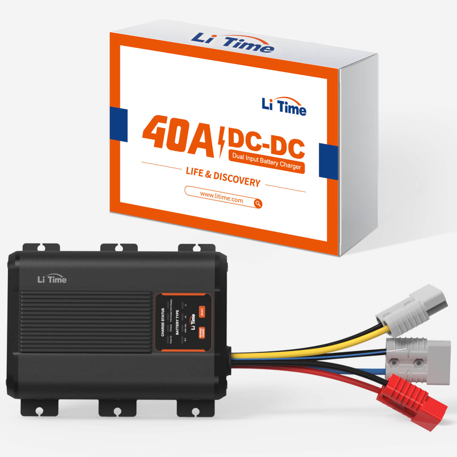 LiTime 12V 40A DC zu DC Batterieladegerät für 12V LiFePO4, Blei-Säure, –  LiTime-DE