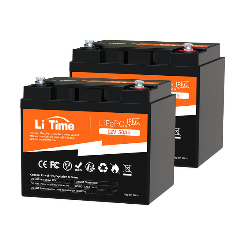 LiTime 50Ah Battery Terminal Cover and Stacking Bracket by