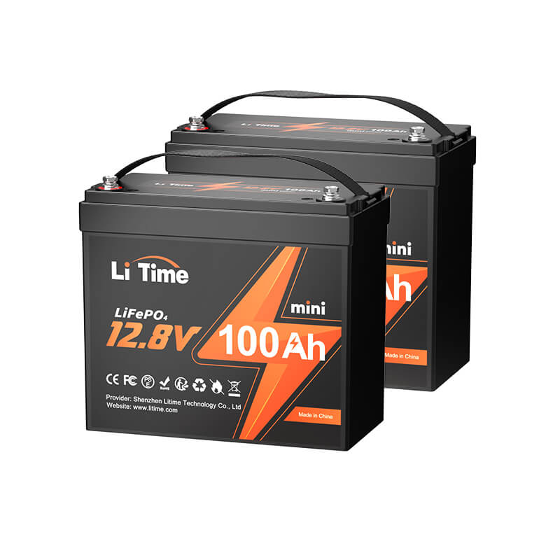 KLEINE Lithium / LiFePO4 100AH / 200AH Kleinste Batterie / Camper